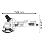 Meuleuse angulaire 115 mm, 750 W GWS 750-115 Professional Bosch – Image 6