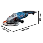 Meuleuse angulaire 2800 W GWS 30-230 PB Professional Bosch – Image 8
