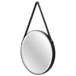 Miroir Rond 45 cm avec Ceinture Noire SANILUM – Image 5
