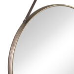 Miroir Sanilum à LED Ronde 80cm avec ceinture doré – Image 3