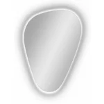 Miroir à LED Ovale 80x60cm Zana Sanilum – Image 4
