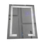 Miroir à LED Rectangulaire 80x60cm sipre Sanilum
