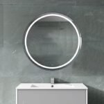 Miroir à LED Ronde 80cm Nasa Sanilum