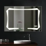 Miroir à LED Sanilum rectangle 80x60cm Jahra – Image 2