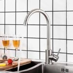 Mitigeur Evier sur Table Inox Gris polkana – Image 5