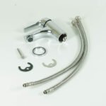 Mitigeur Lavabo Chromé en Inox Baldini Feola – Image 7
