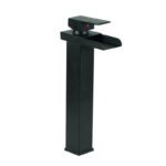 Mitigeur Lavabo GriferiaSantana Klay en Inox Noir Mat