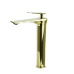 Mitigeur Lavabo Wekts Villa en Inox Doré – Image 4