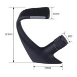 Mitigeur lavabo noir mat cascade ferri – Image 5