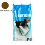 Mortier joints pour carrelage marron foncé 5kg Baticim
