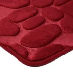 Pack Salle de Bain 6 Accessoires en Ceramique Rouge Seya – Image 8