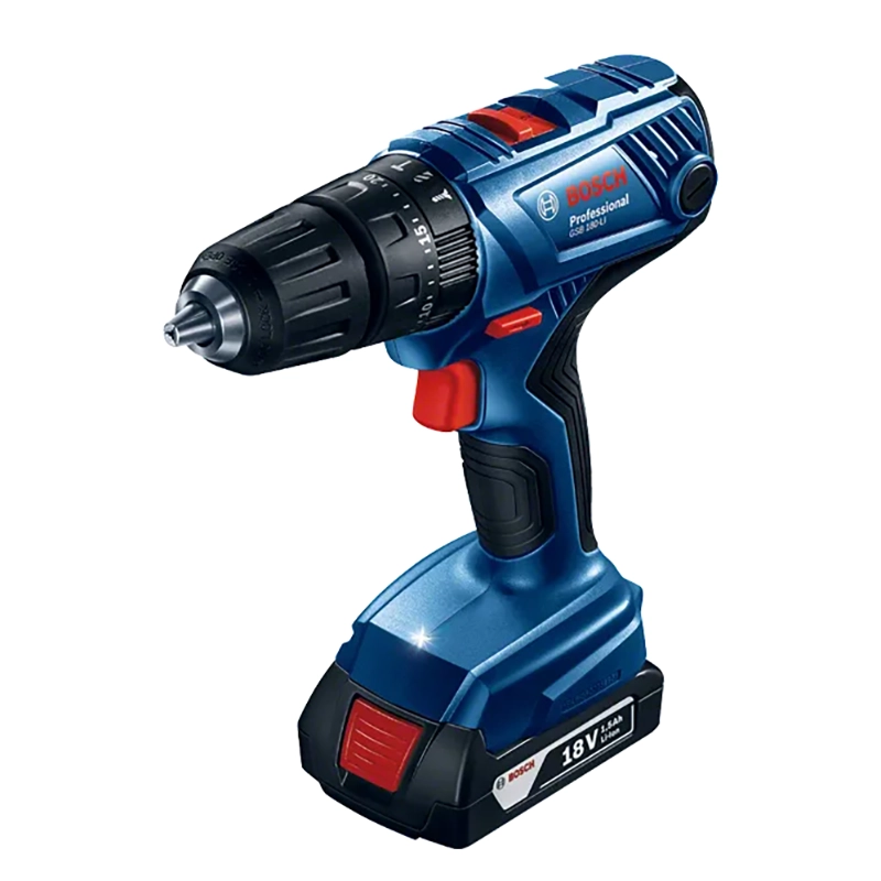Perceuse-Visseuse-a-Percussion-Sans-Fil-Bosch-GSB-180-LI-Professional-18V.webp Perceuse Visseuse à Percussion Sans Fil Bosch GSB 180-LI Professional 18V – Image 1