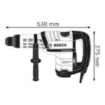 Perforateur SDS max 1500 W -12,5 J GBH 8-45 D Professional Bosch – Image 6