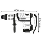 Perforateur SDS max 1700 W -19 J GBH 12-52 DV Professional Bosch – Image 6