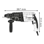 Perforateur SDS plus 790 W GBH 2-24 DRE Professional Bosch – Image 5