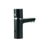 Polkana Silk Mitigeur Lavabo en Inox Noir Mat