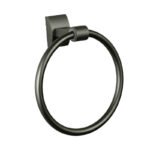 Porte-Serviettes Ferri Cara en Aluminium Gris
