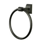 Porte-Serviettes Ferri Cara en Aluminium Gris – Image 3