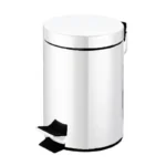 Poubelle à Pédale Blanc en Inox 5L Style – Image 7