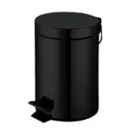 Poubelle à Pédale Noir en Inox 5L Style – Image 2