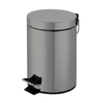 Poubelle à Pédale Gris en Inox 5L Style – Image 2