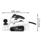 Rabot Électrique 710W Bosch GHO 26-82 D Professional – Image 5