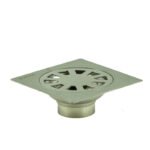 Relax Caniveau Evacuation Inox 10x10 Carré