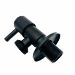 Robinet équerre de 1/2 x 3/8 noir