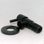 Robinet équerre de 1/2 x 3/8 noir – Image 5