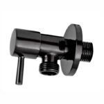 Robinet équerre de 1/2 x 3/8 noir – Image 6