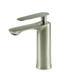 Rolin Mitigeur Lavabo Gris en Inox – Image 2