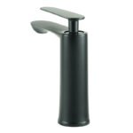 Rolin Mitigeur Lavabo Noir Mat en Inox – Image 4