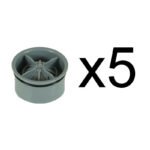 Rolin clapet siphon x5 de sol de douche anti-odeur 40mm