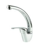 Rosca Acen Mitigeur Cuisine sur Table Inox Chromé – Image 2