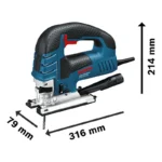 Scie sauteuse filaire puissante 780W GST 150 BCE Professional Bosch – Image 5