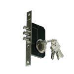 Serrure de Porte avec Cylindre et 5 Clés ANBO Zirax – Image 2