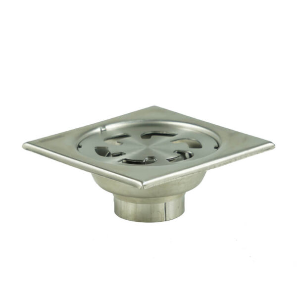 Caniveau Evacuation Inox 10x10 Carré Nasa