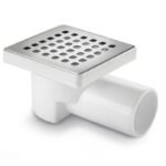 Siphon Evacuation 10X10 Coudée en Plastique – Image 2