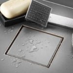 Siphon de Sol en Inox 15x15cm Vesko Salva
