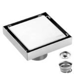 Siphon de Sol en Inox 15x15cm Vesko Salva – Image 7
