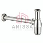 Siphon de lavabo inox chromé PATTONI
