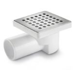 Siphon Evacuation 10X10 Coudée en Plastique – Image 3