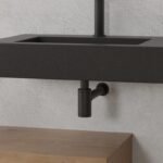 Siphon lavabo inox noir mate Orfesa – Image 2