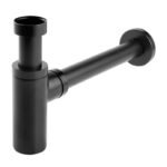 Siphon lavabo inox noir mate Orfesa – Image 3