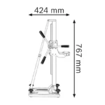 Support de perçage pour carotteuse diamant GCR 180 Professional Bosch – Image 4