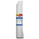 Tapis de sol de salle de bain Blanc Mat PVC