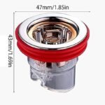 clapet siphon de sol de douche anti-odeur 40mm – Image 6