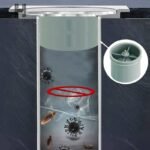clapet siphon de sol de douche anti-odeur 50mm – Image 5