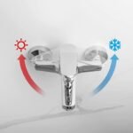 Mitigeur Baignoire Et Douche Berilyum Avec Flexible Et Pomme – Image 6
